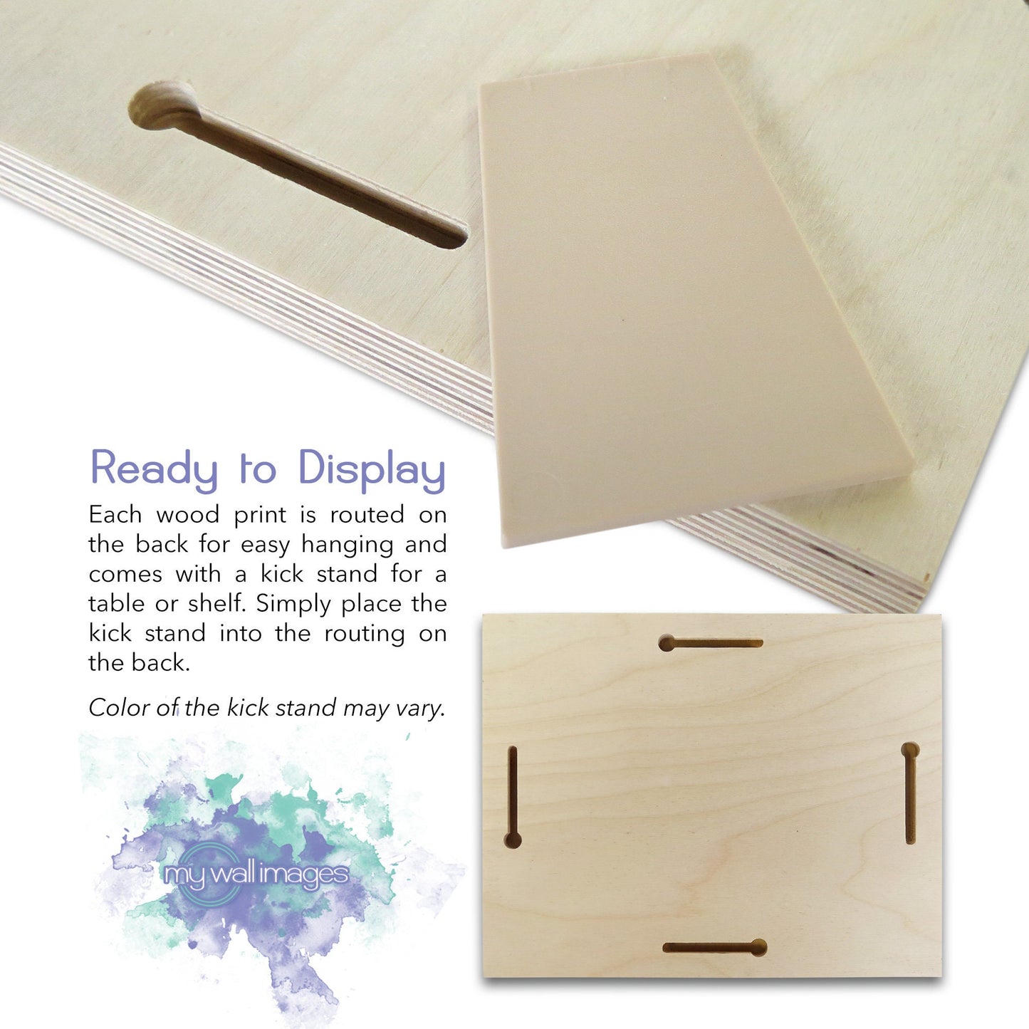 Custom House Illustration on Wood, Watercolor Painting, MWW0001