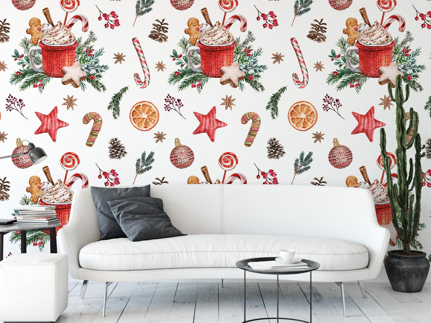 Hot Cocoa Christmas Wallpaper MW1938