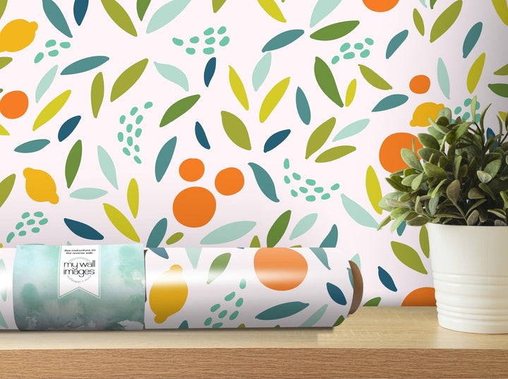 Cute Lemon and Orange Wallpaper MW1165