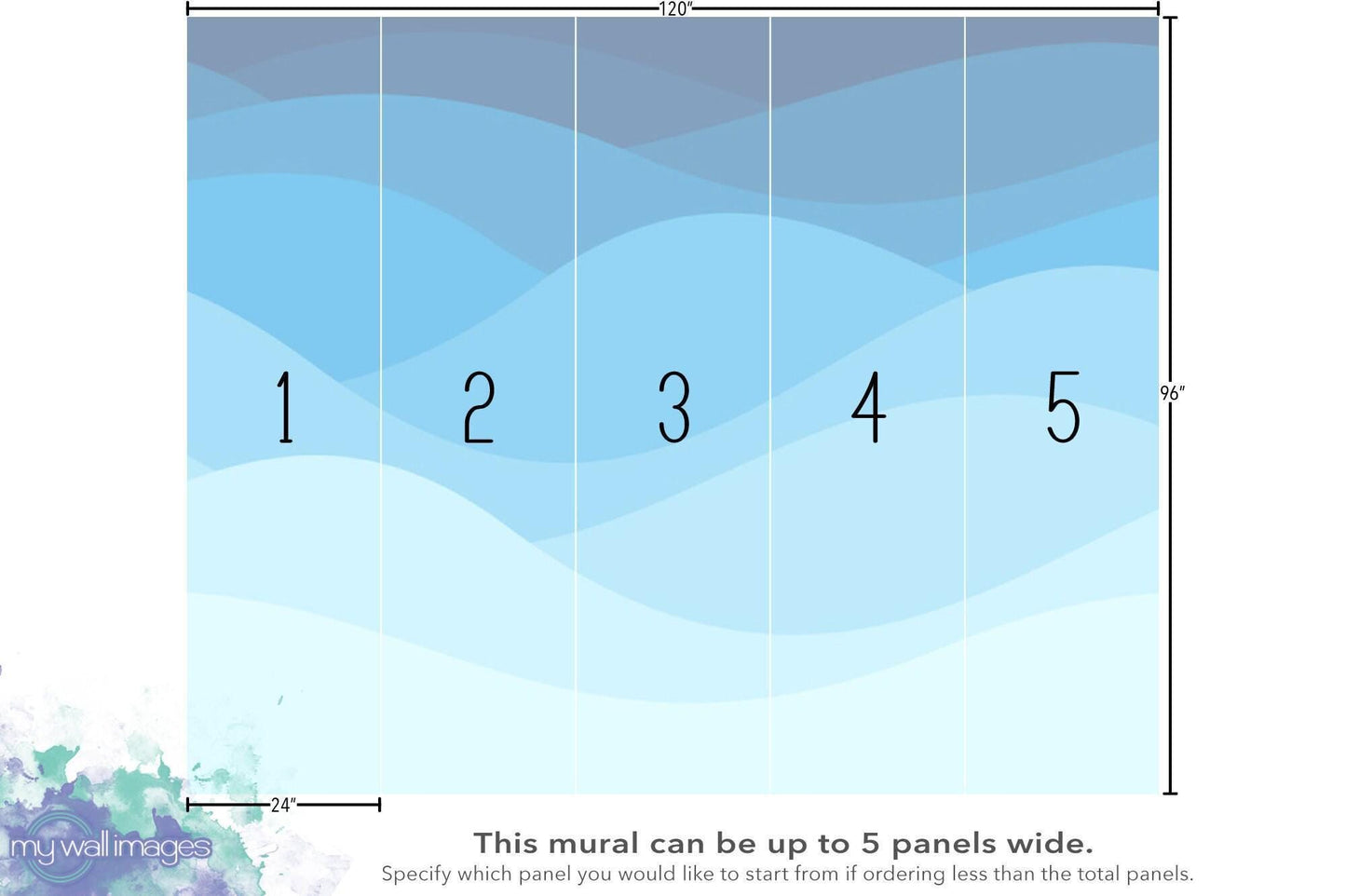 Blue Waves Wallpaper MW1889