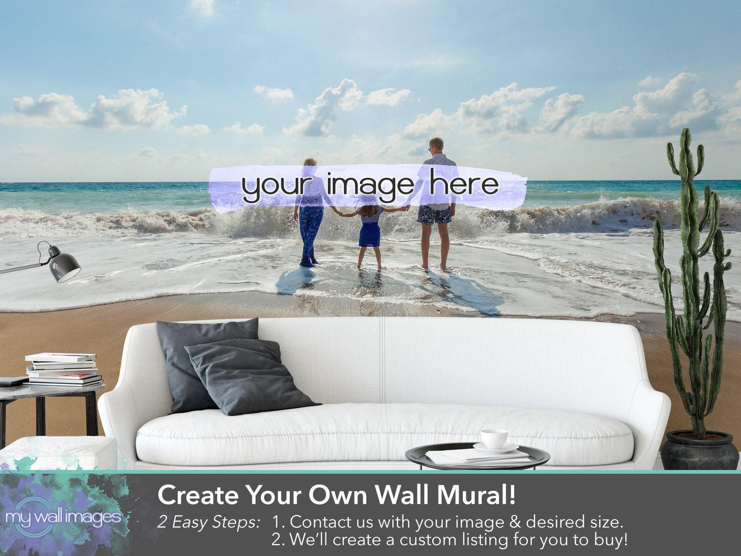 Custom Wallpaper or Mural MWCustom