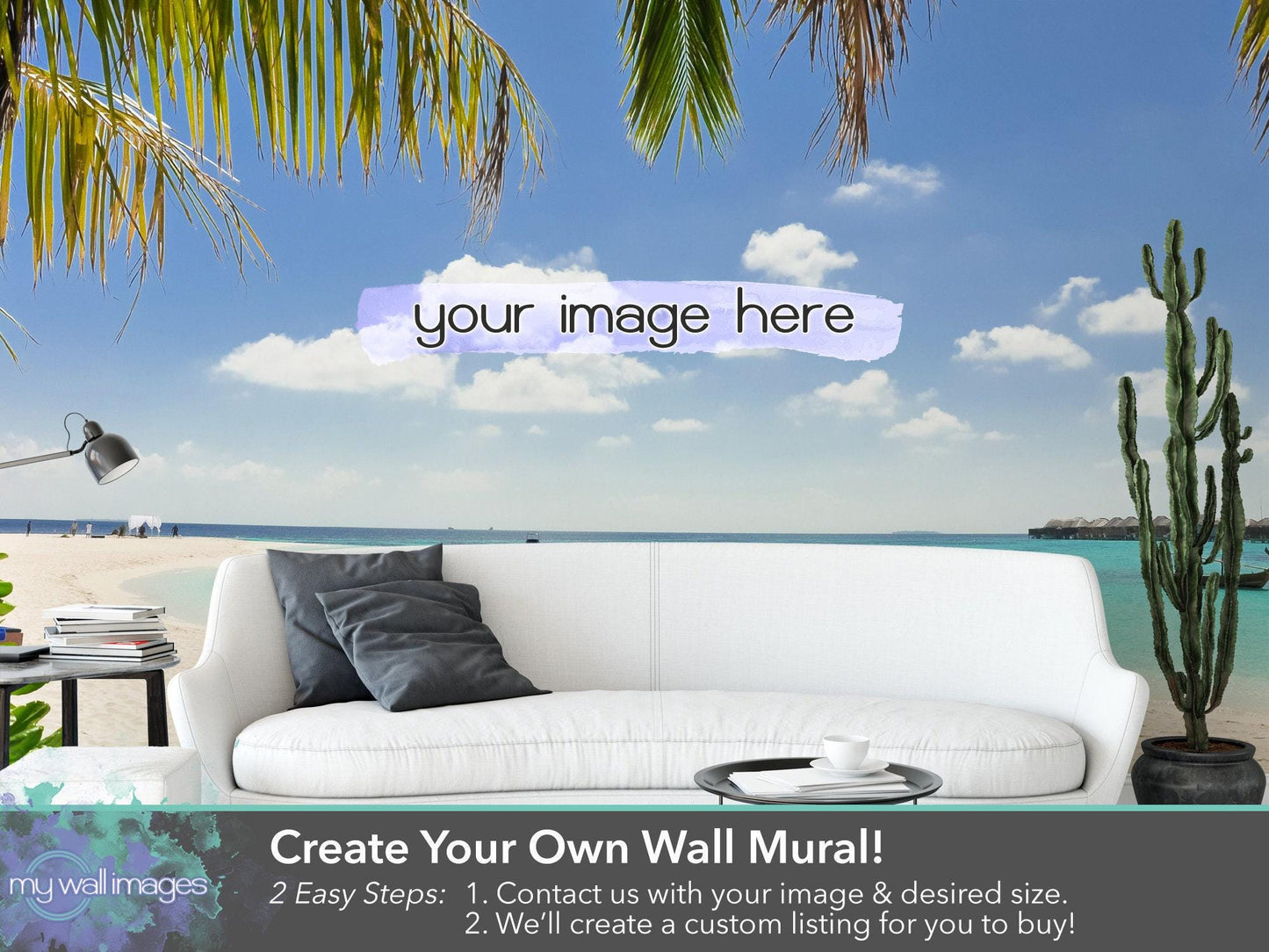 Custom Wallpaper or Mural MWCustom
