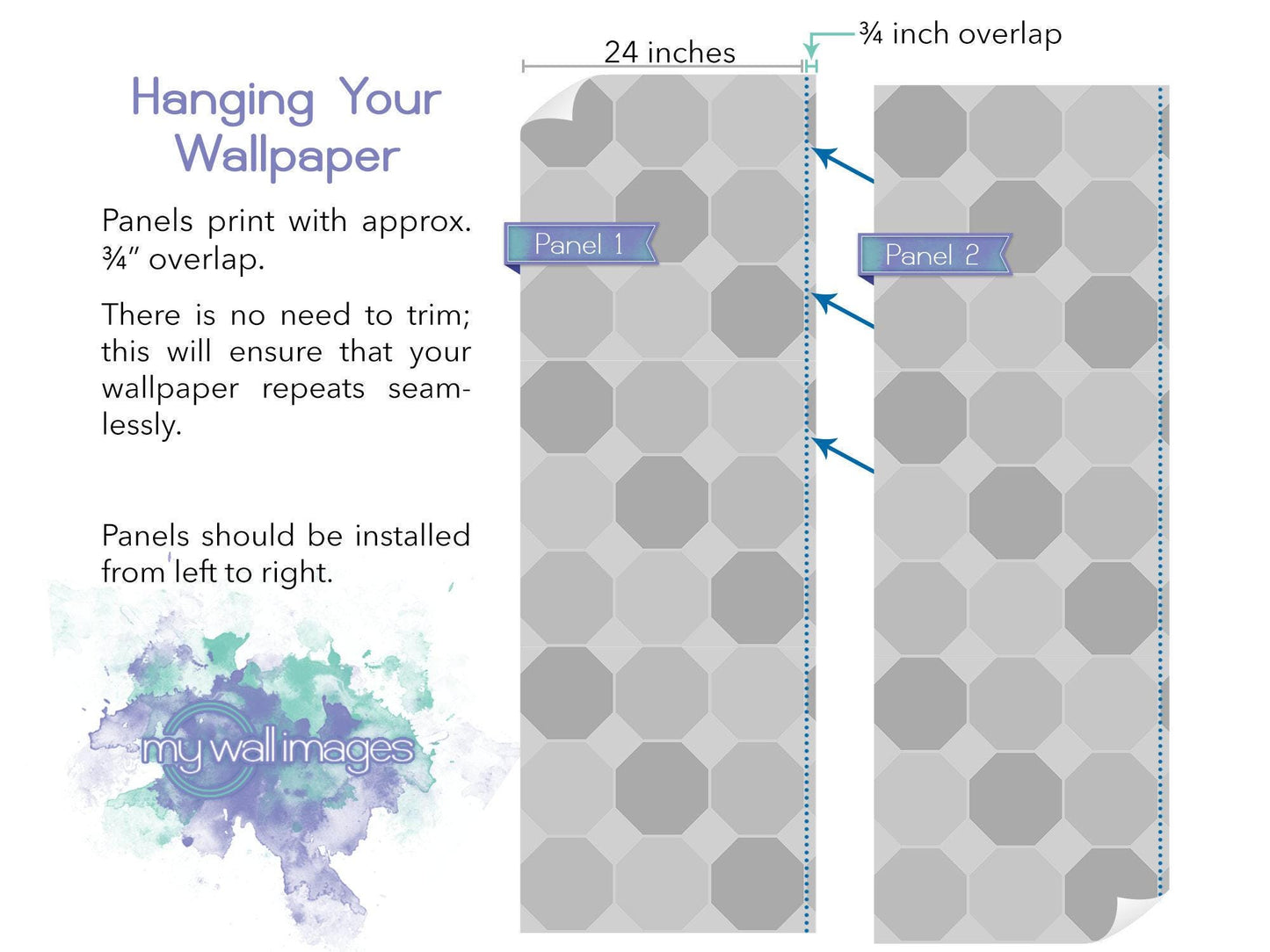 Custom Wallpaper or Mural MWCustom