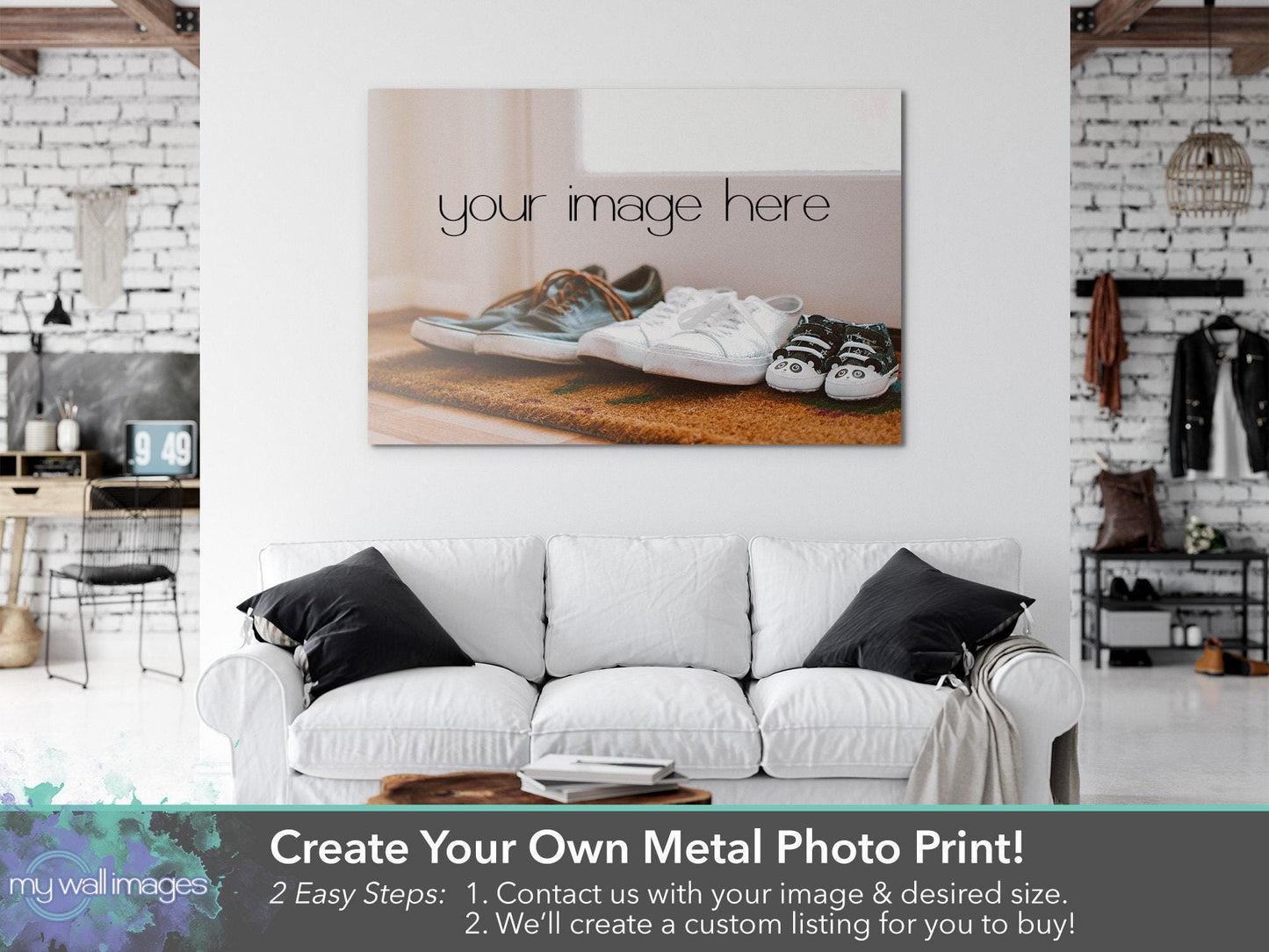 Custom Photo on Metal