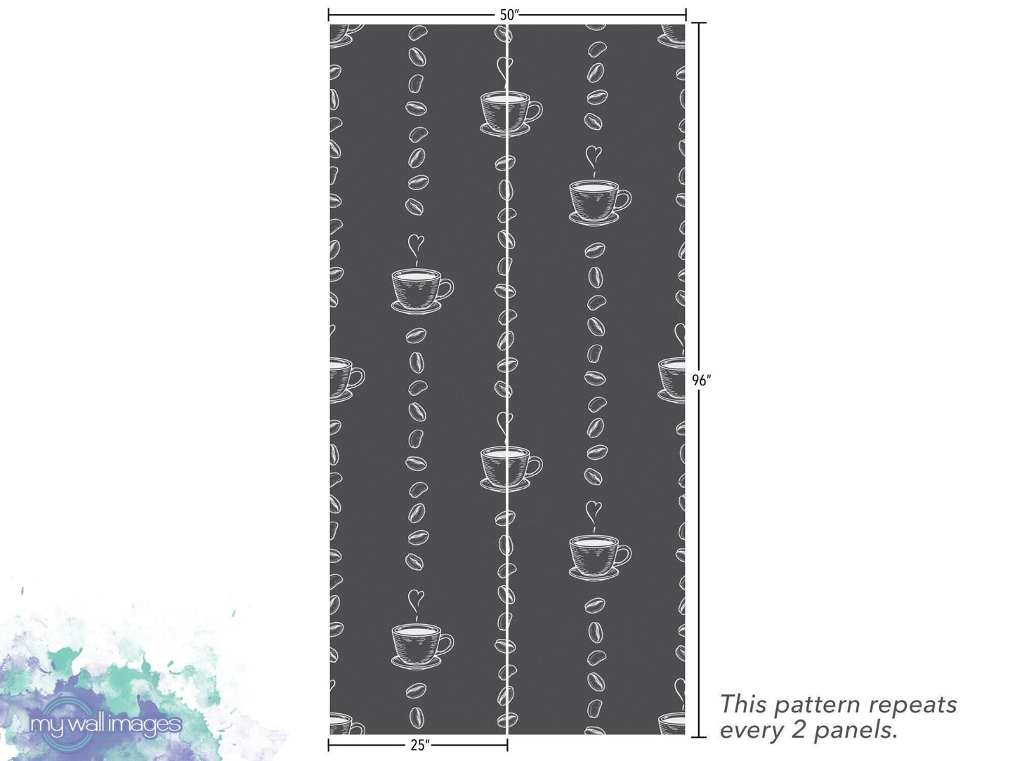 Coffee Love, Coffee Shop, Espresso Beans Wallpaper MW1696