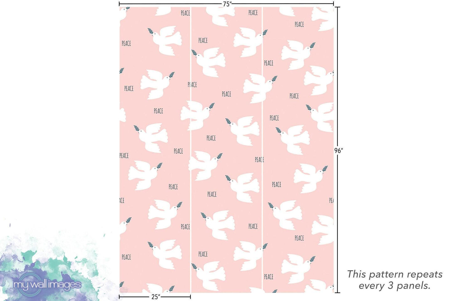 Peace, Dove, Olive Branch Hanukkah Wallpaper MW1945