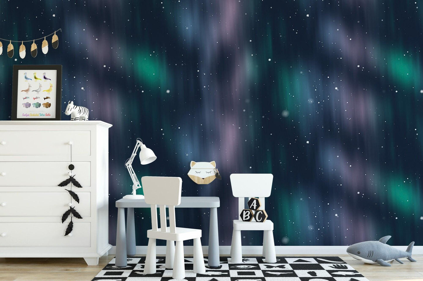 Outer Space Night Sky Stars Wallpaper MW1950
