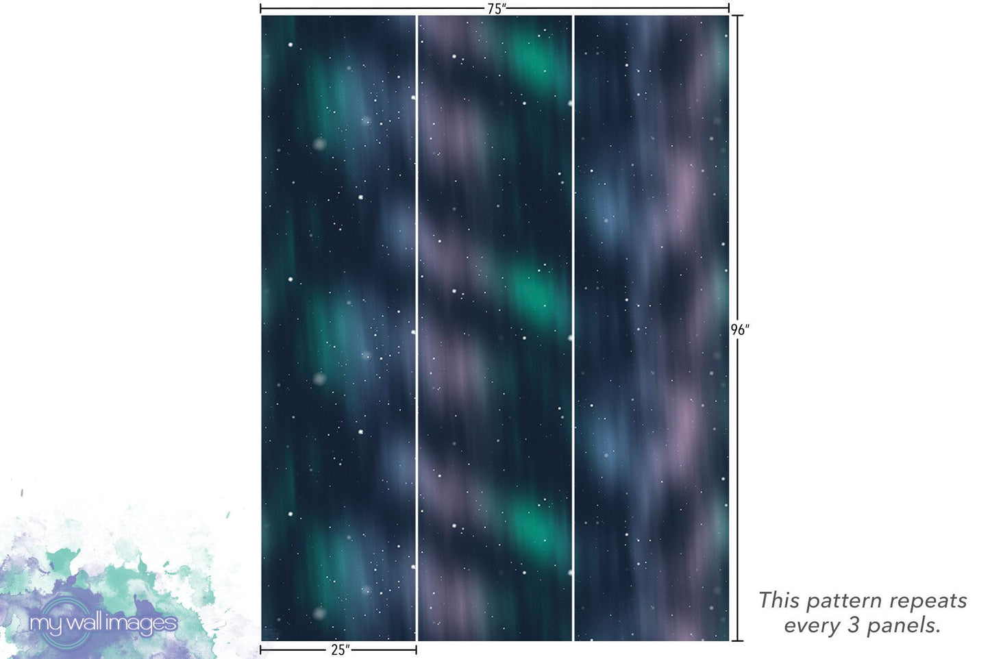 Outer Space Night Sky Stars Wallpaper MW1950