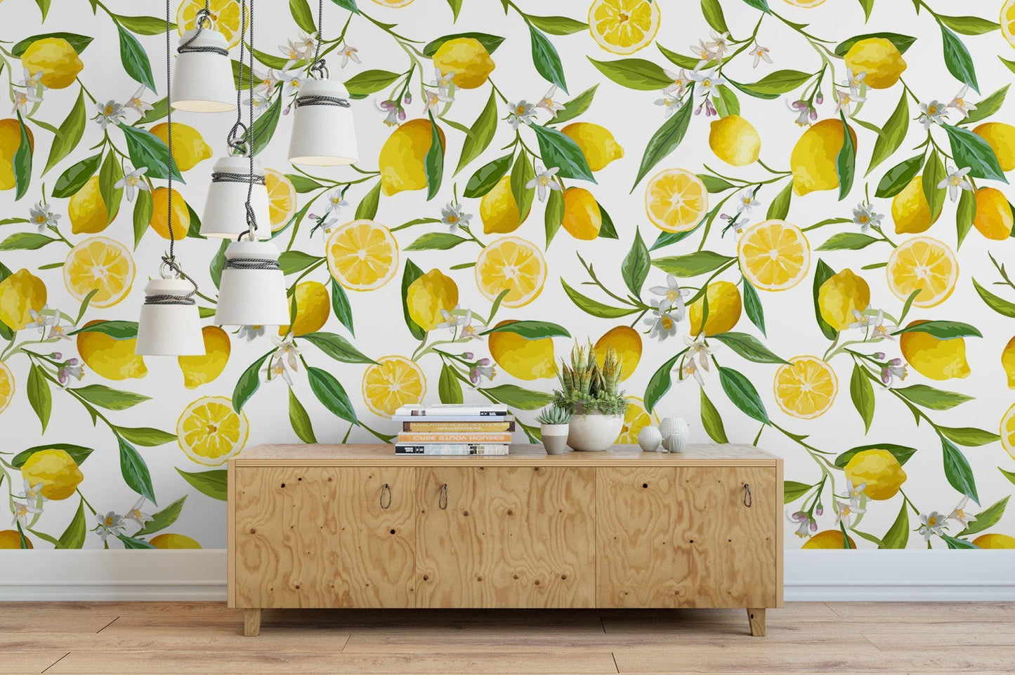 Yellow Lemon Fruit Wallpaper MW1092