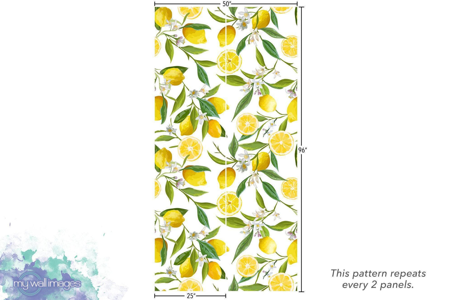 Yellow Lemon Fruit Wallpaper MW1092