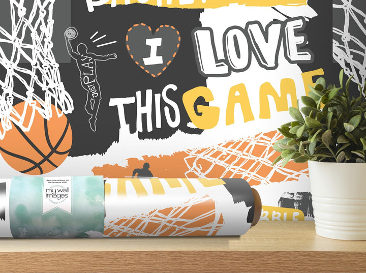 a vase with a plant on a table