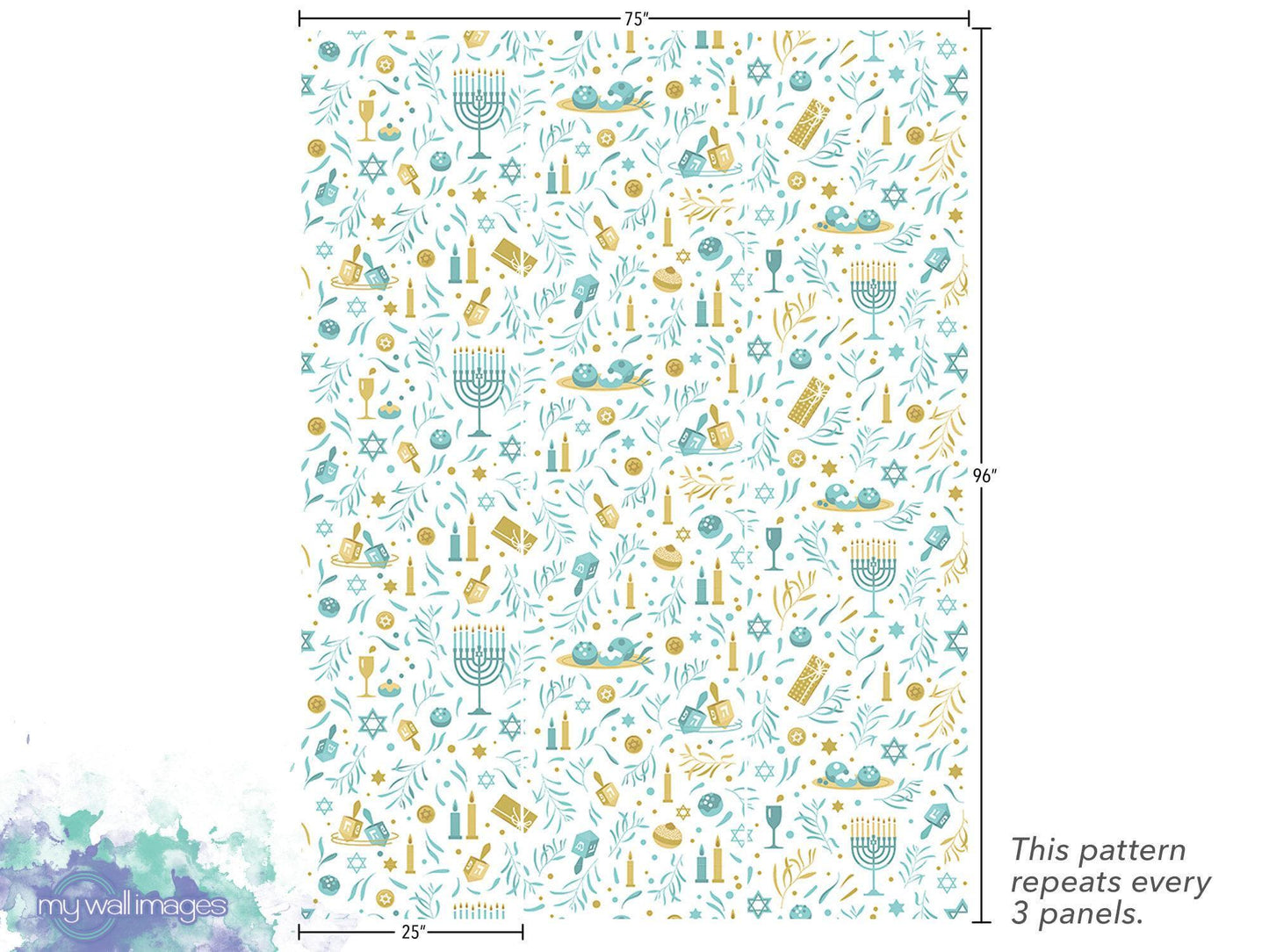 Happy Hanukkah Wallpaper MW1942