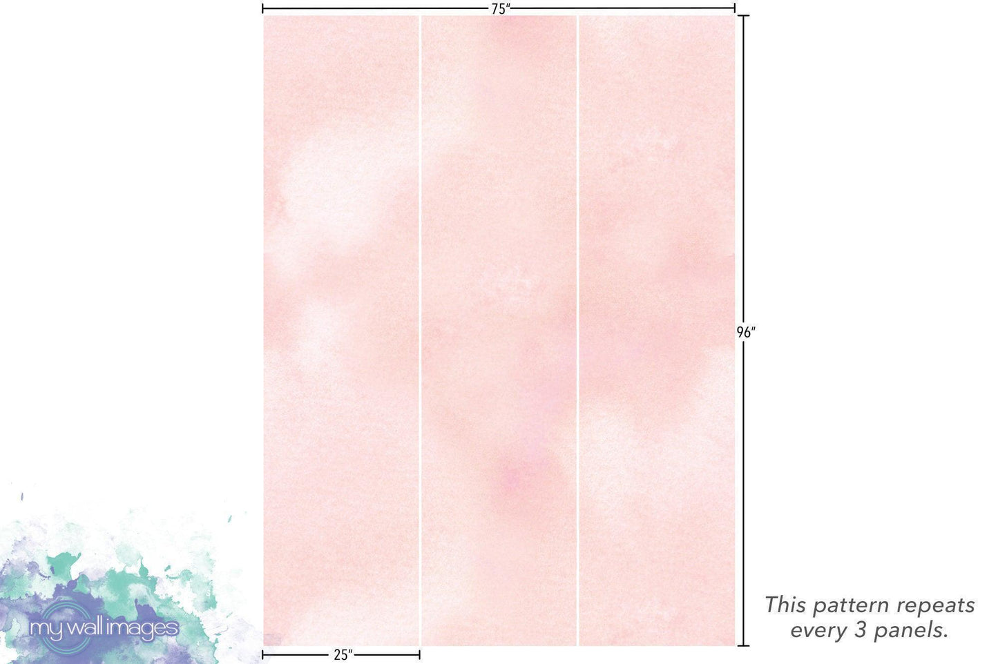 Soft Pink Wallpaper MW1824