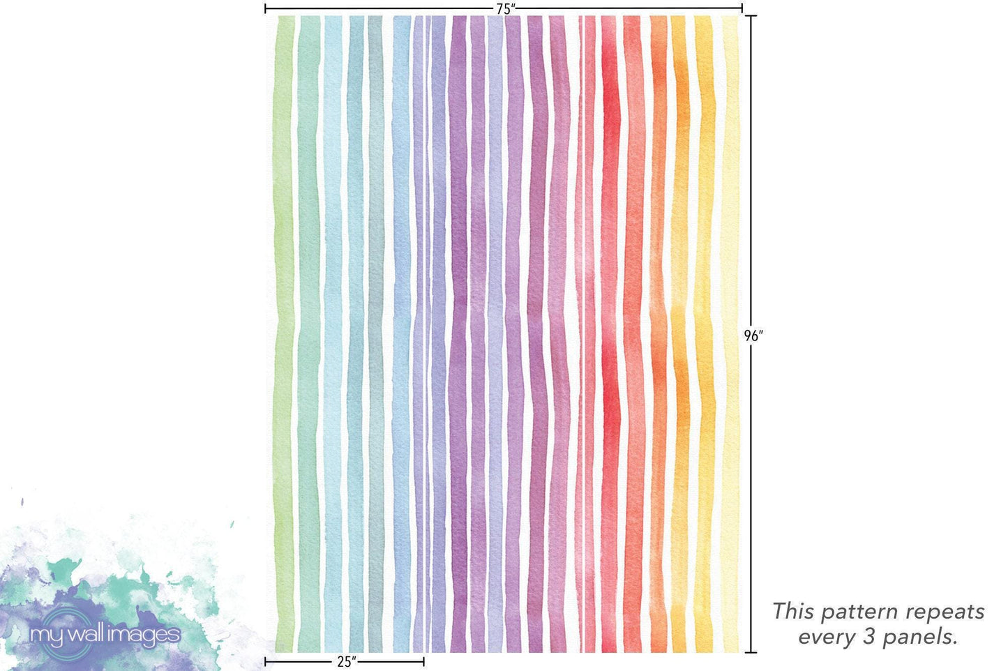 Rainbow Lines Wallpaper MW1433