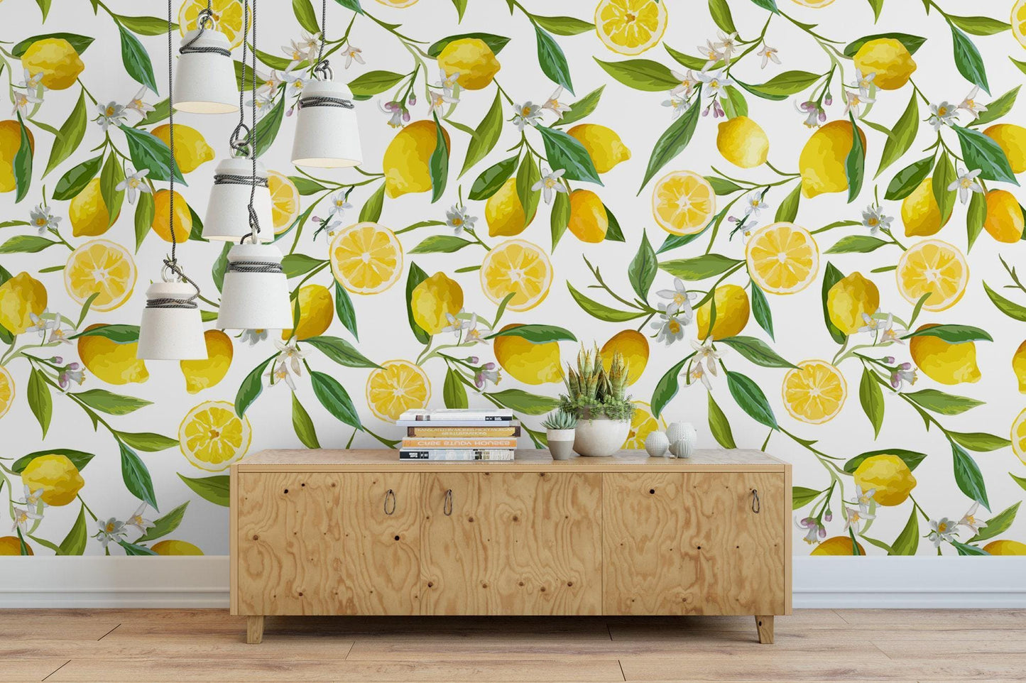 Yellow Lemon Fruit Wallpaper MW1092