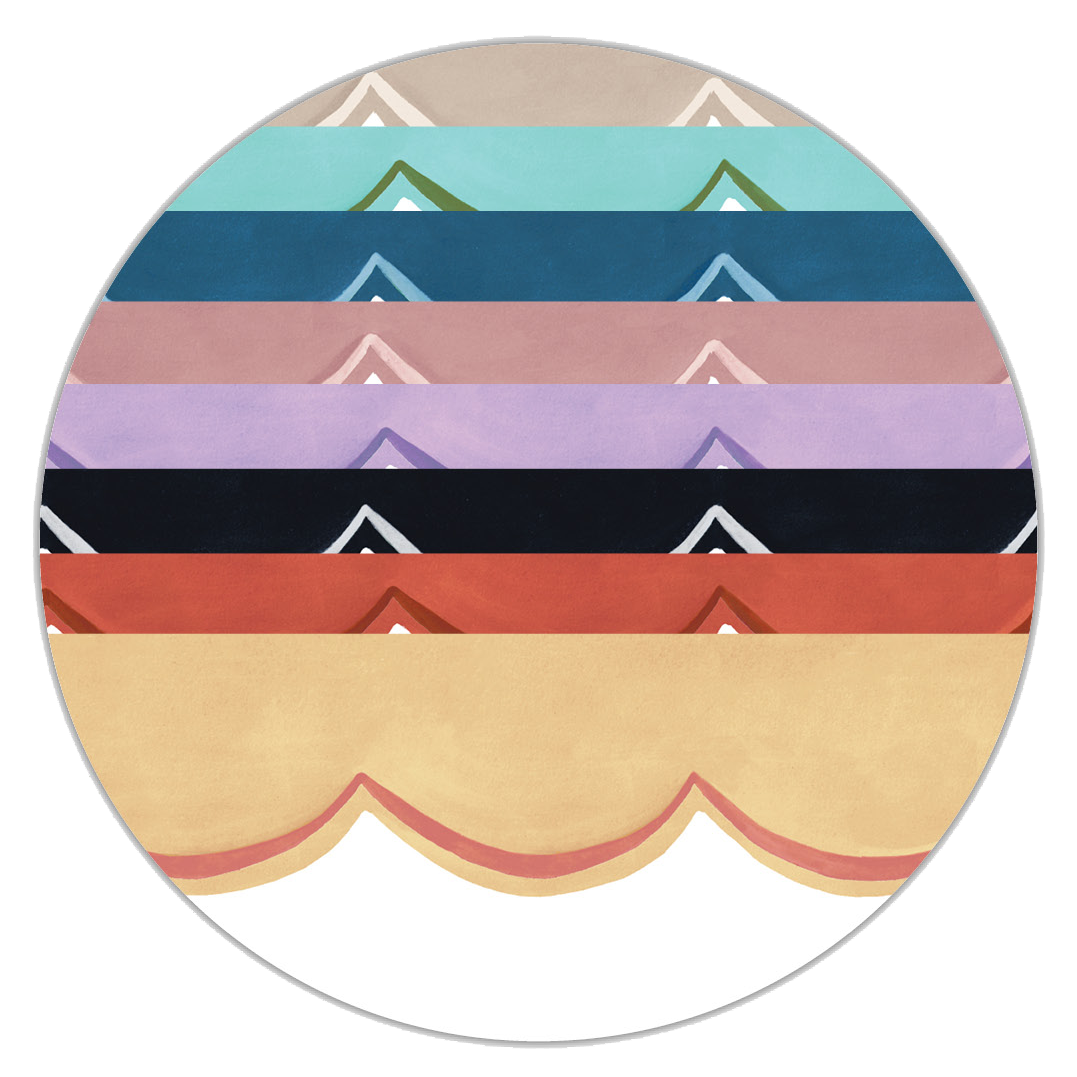 SCALLOP BORDERS