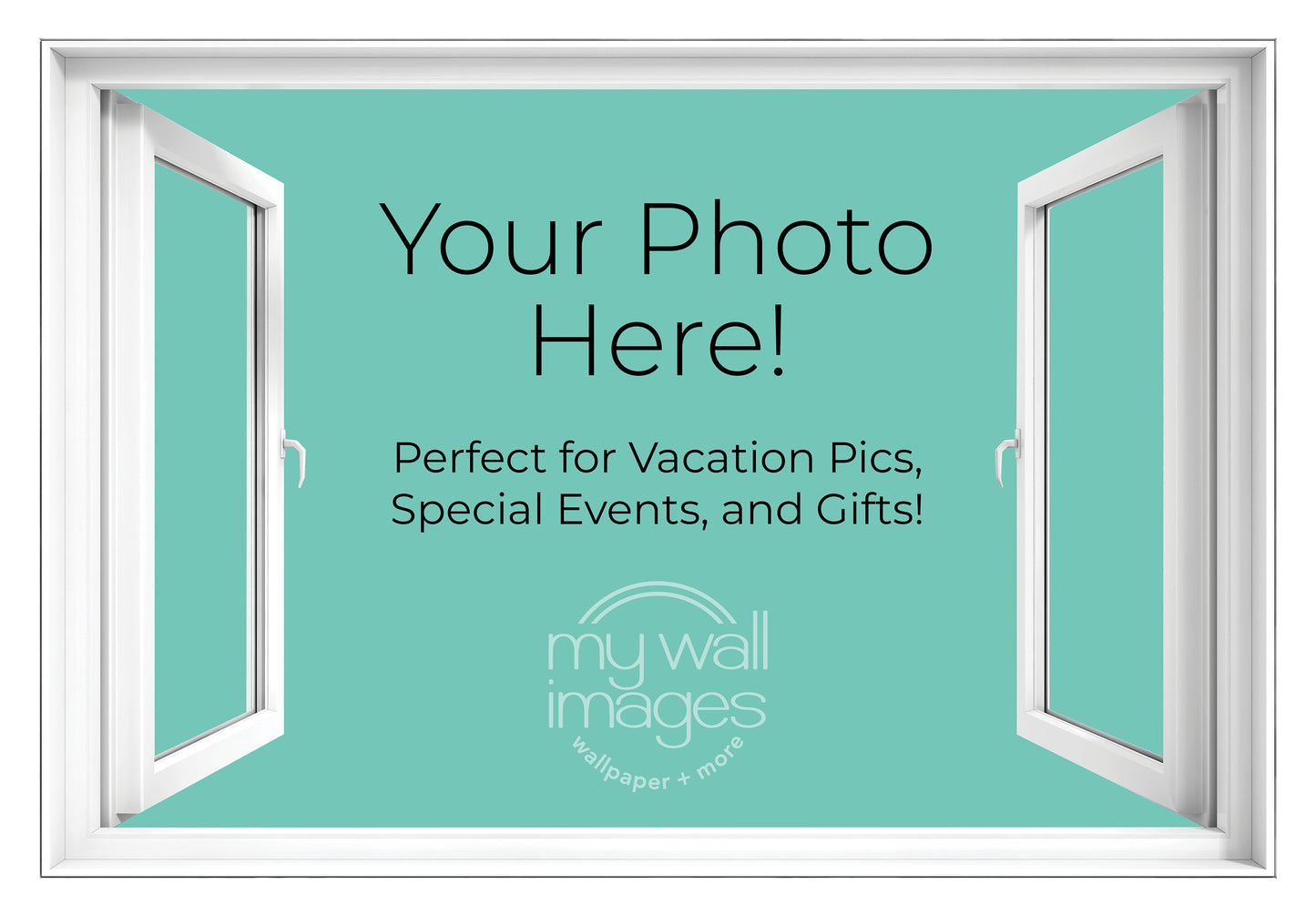 The image is a collage of multiple images, and it is perfect for vacation photos, special events, and gifts.