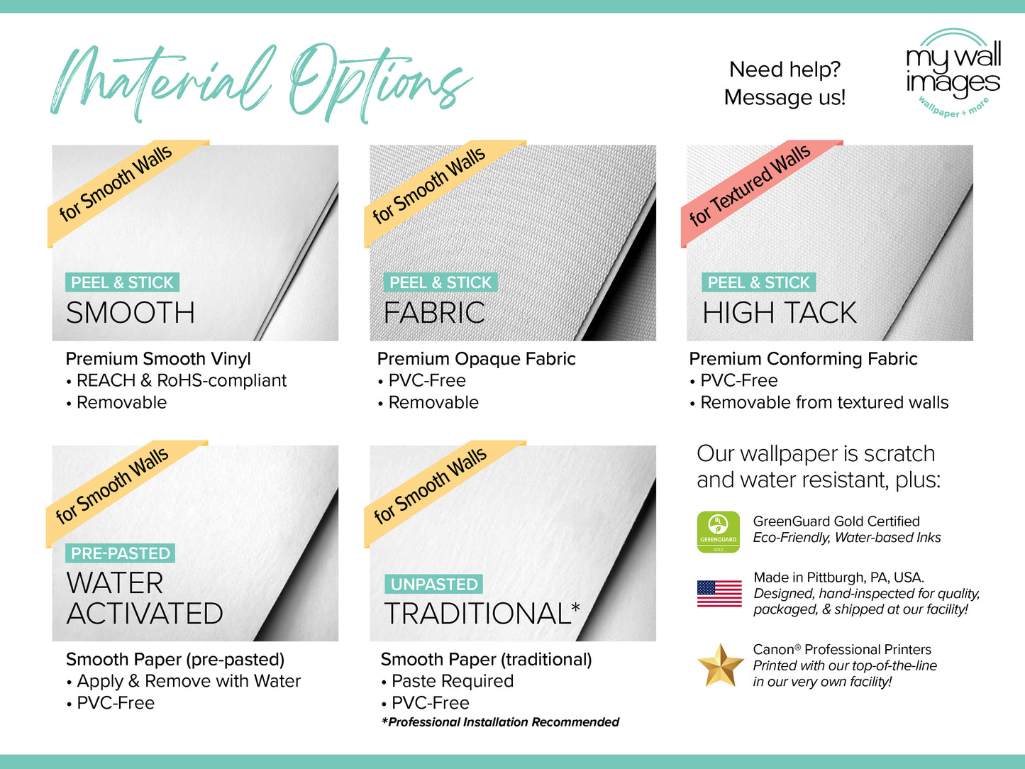 a flyer for natural options