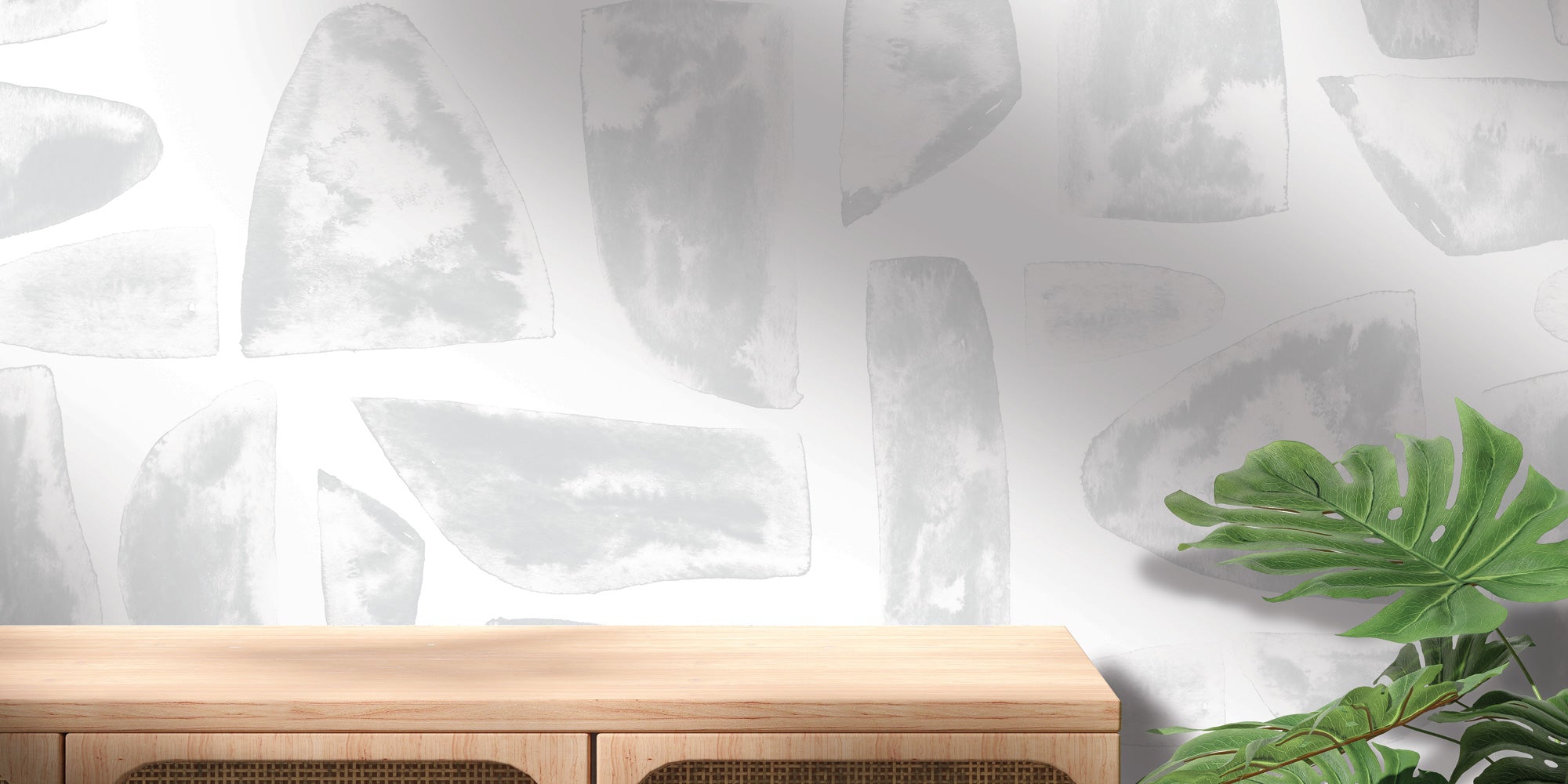 gray white wallpaper and murals