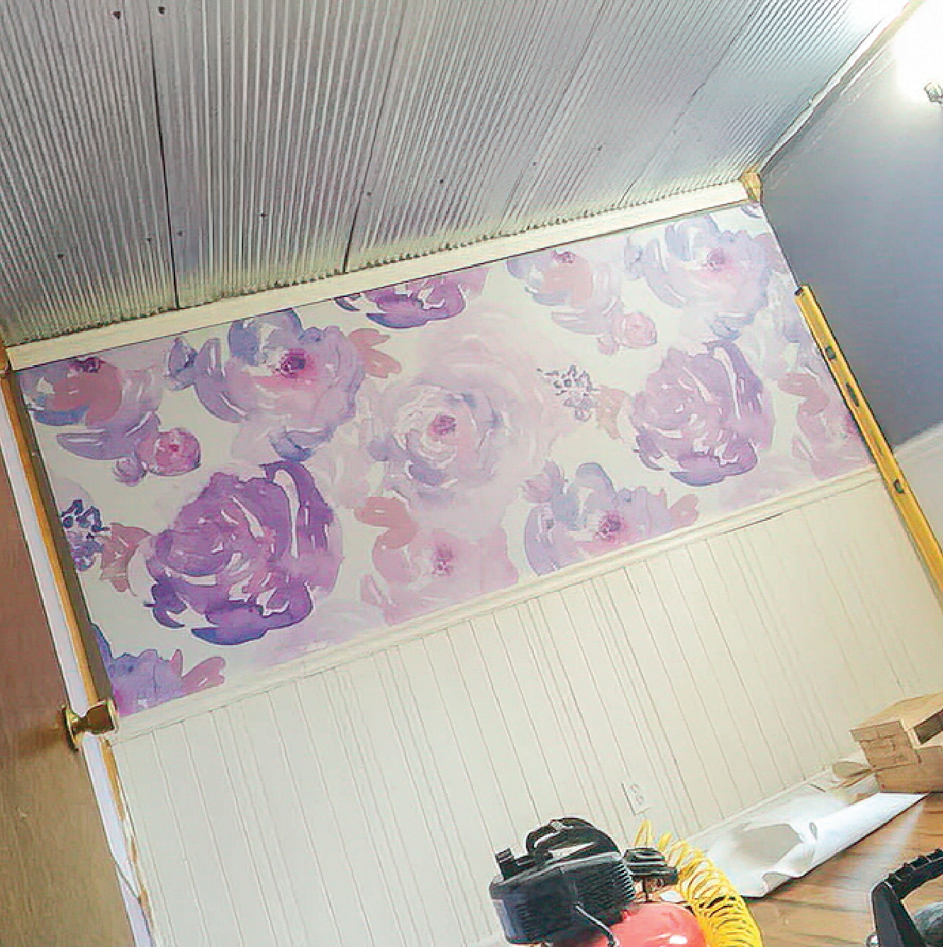 Purple Watercolor Floral