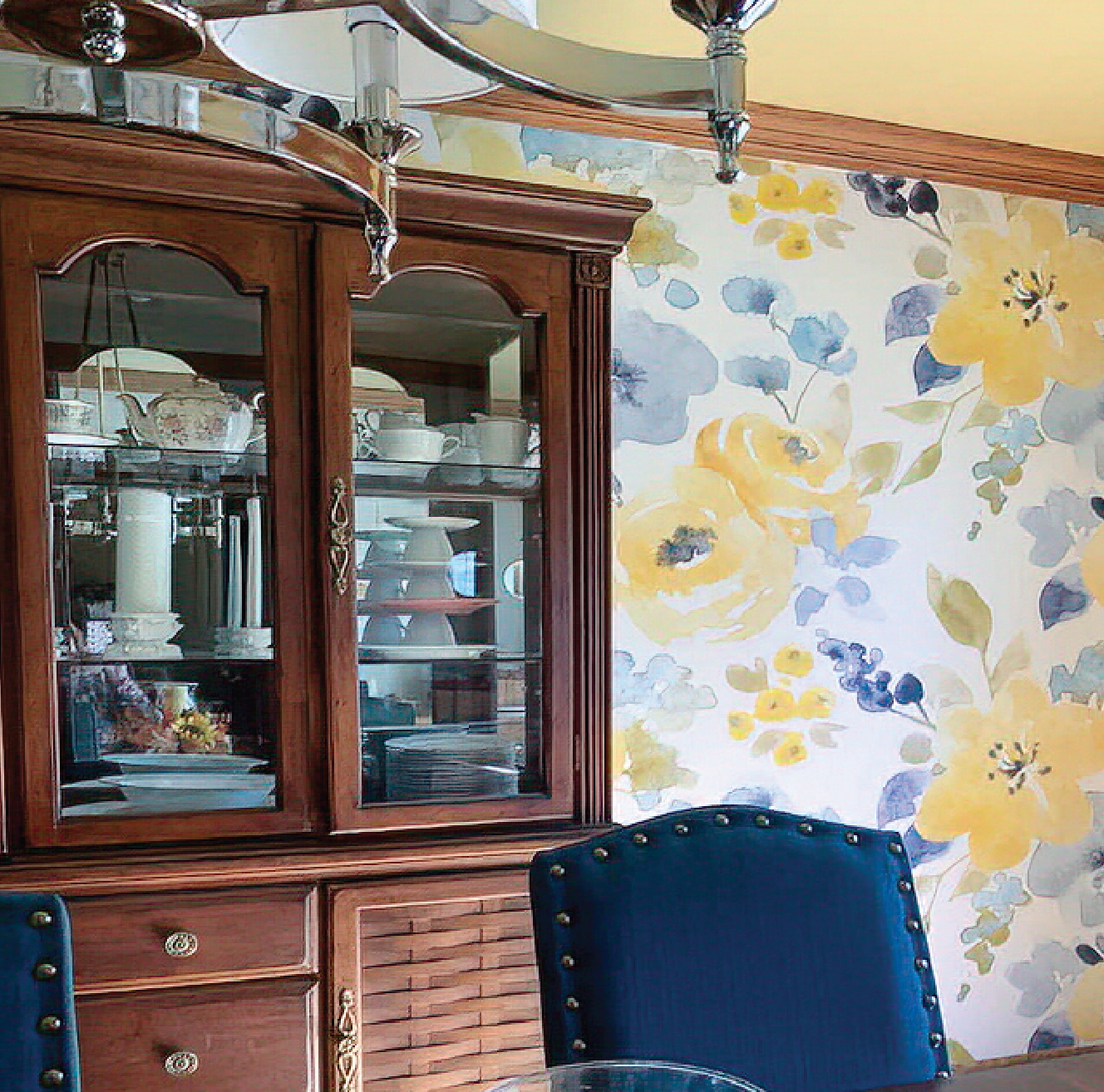 Yellow Watercolor Floral