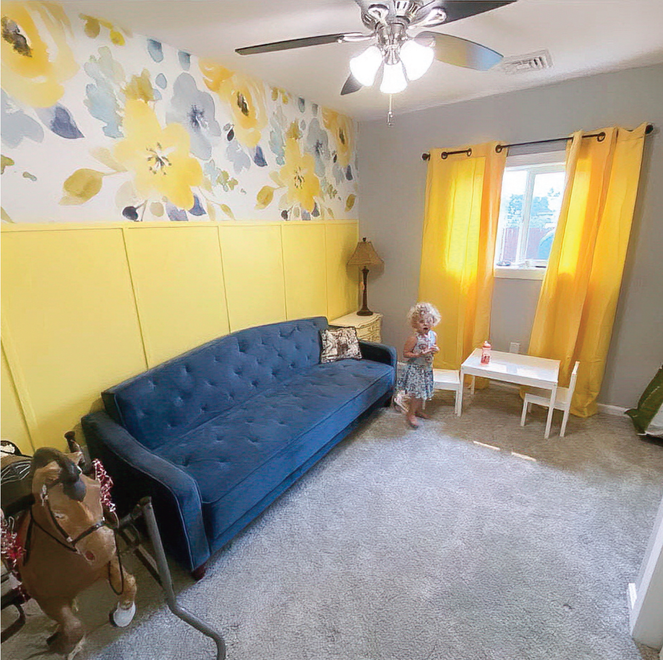 Yellow Watercolor Floral