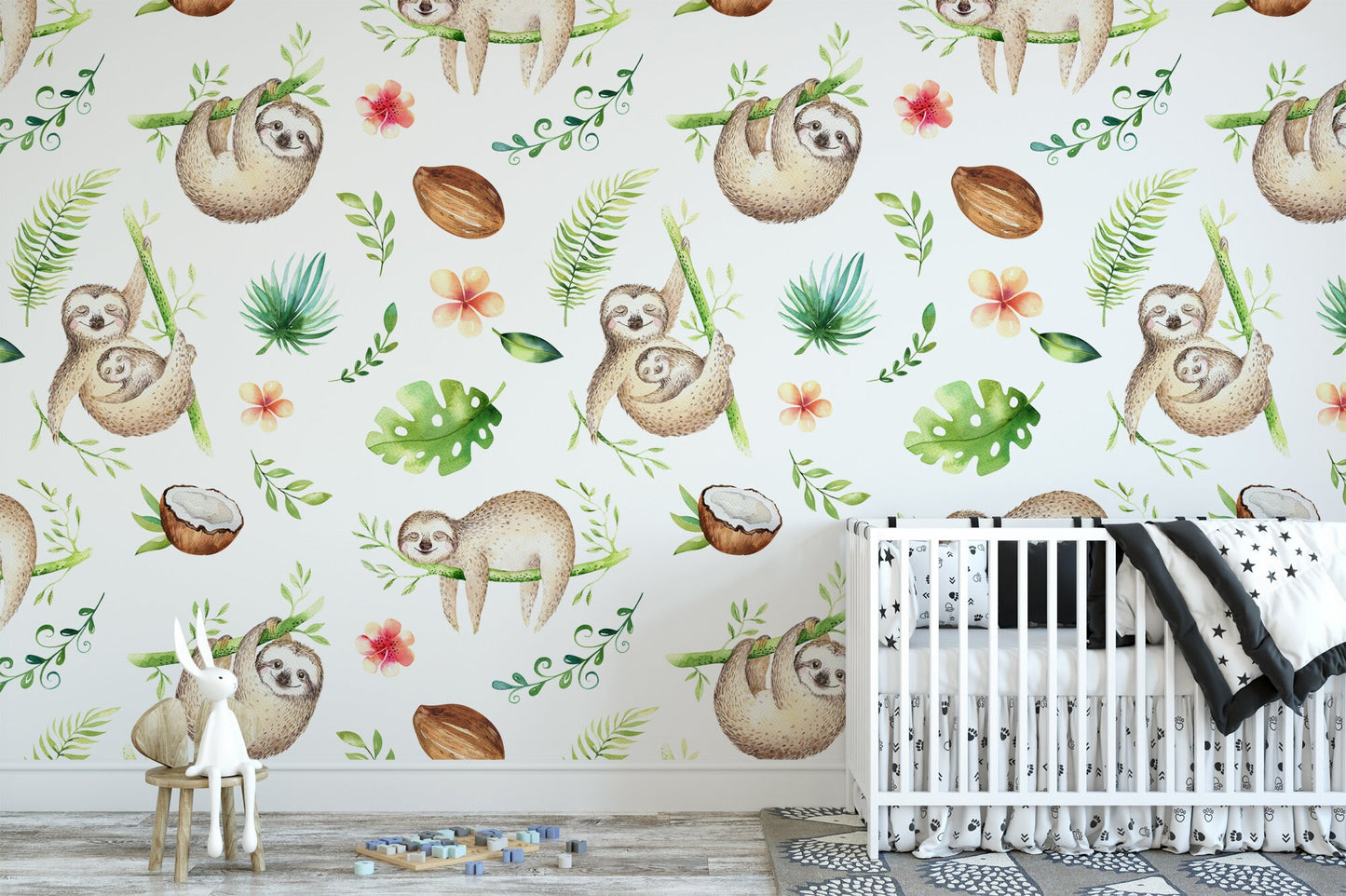 Cute Animal Sloth Wallpaper MW1084