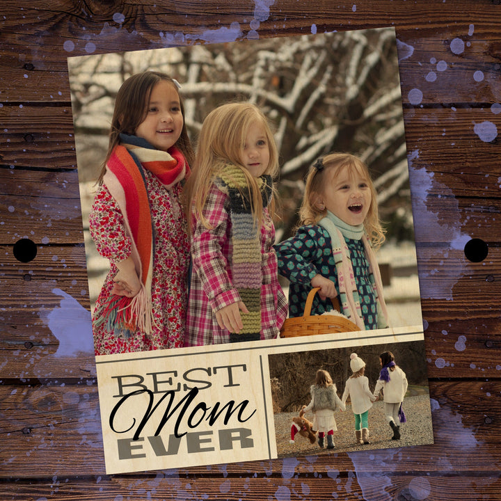 Mothers Day Gift, Mother Daughter Gift - Photo Print on Wood - New Mom Gift Ideas, Photo On Wood, Valentine's Day Gift For Mom, MWW0007