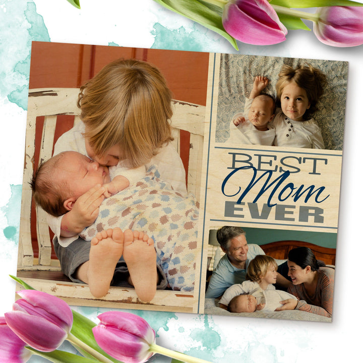 Mothers Day Gift, Mother Daughter Gift - Photo Print on Wood - New Mom Gift Ideas, Photo On Wood, Valentine's Day Gift For Mom, MWW0007
