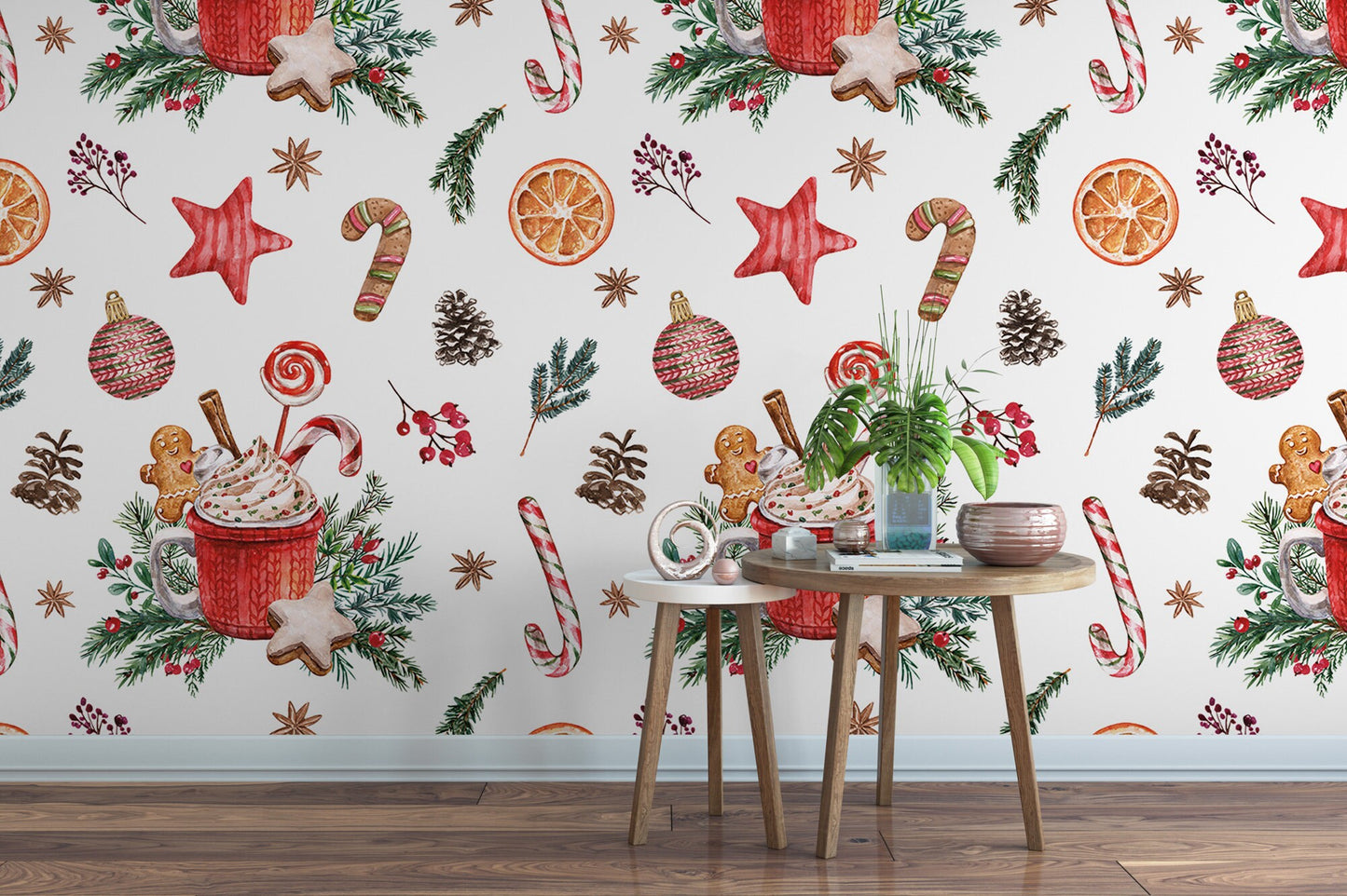 Hot Cocoa Christmas Wallpaper MW1938