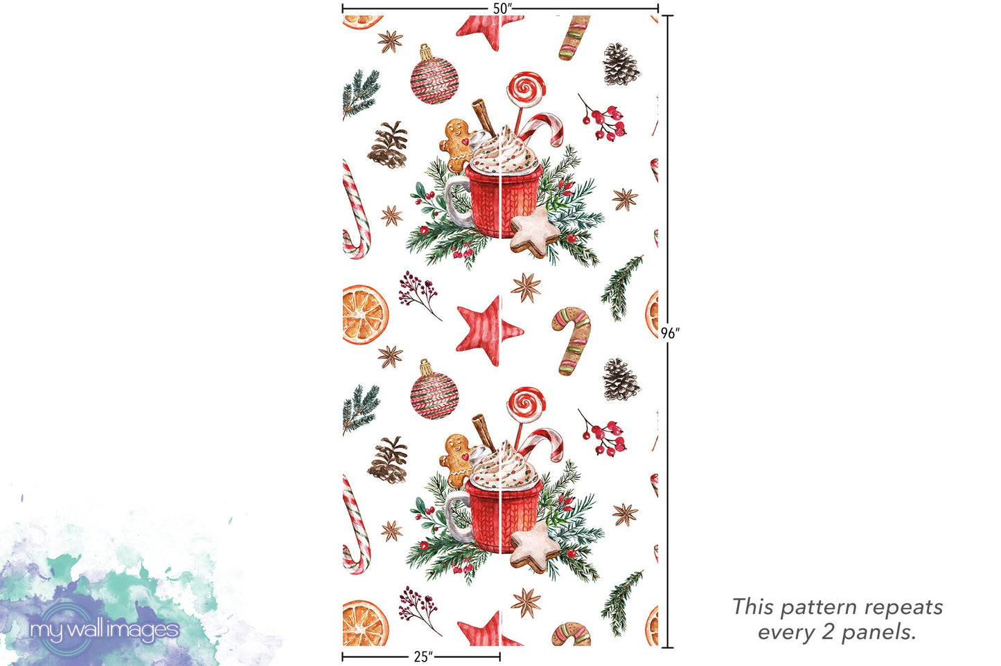 Hot Cocoa Christmas Wallpaper MW1938