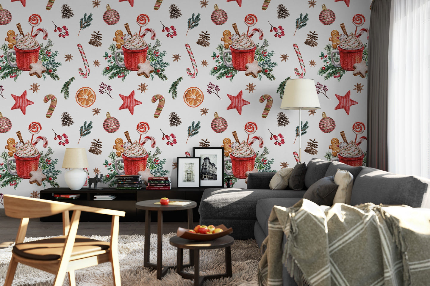 Hot Cocoa Christmas Wallpaper MW1938