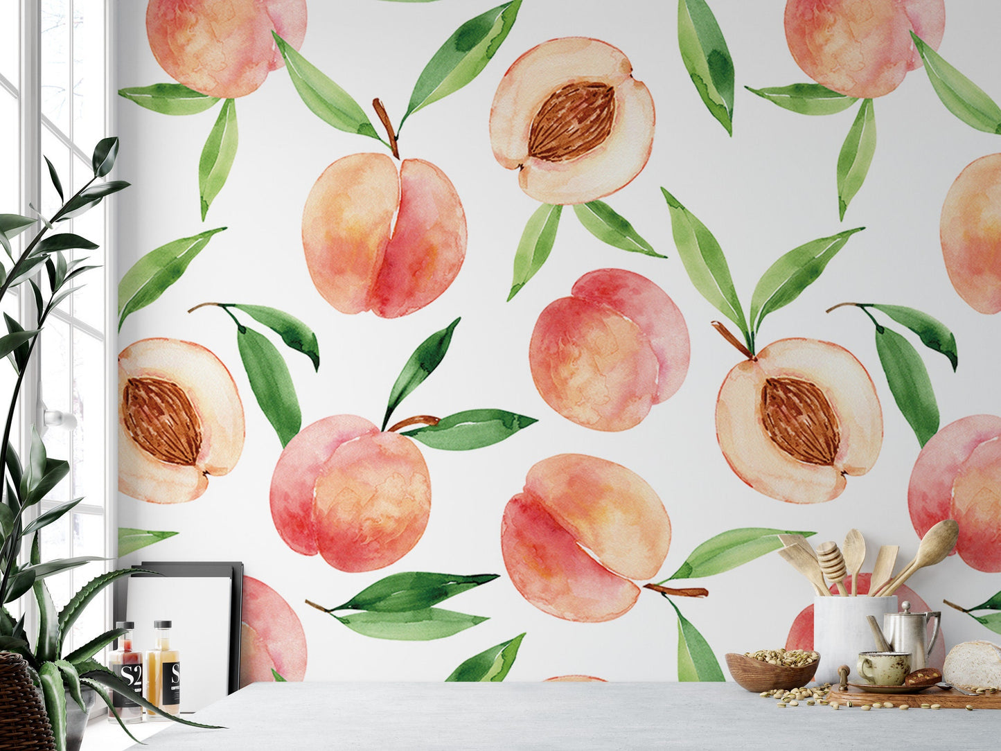 Pretty Peaches Wallpaper MW1956