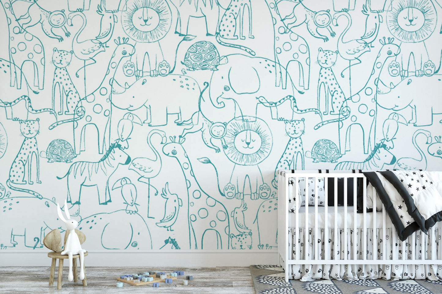 Safari Animals Wallpaper MW1961