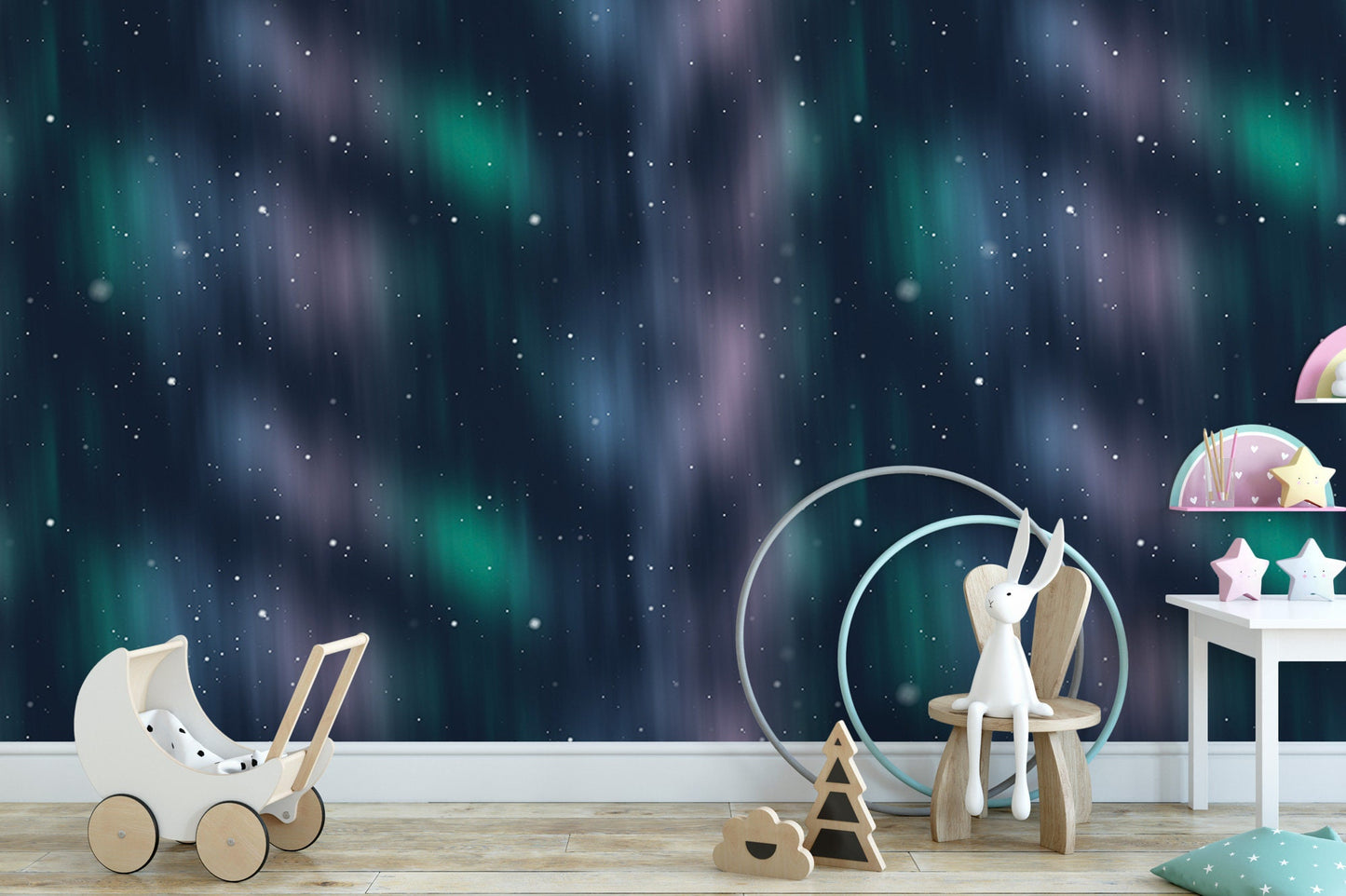 Outer Space Night Sky Stars Wallpaper MW1950