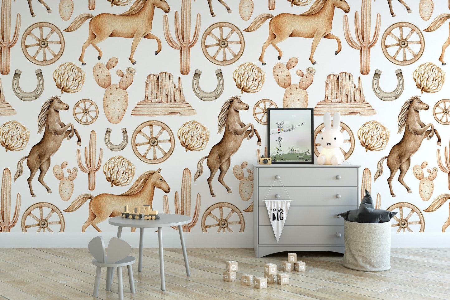 Horses Western Wallpaper MW1948