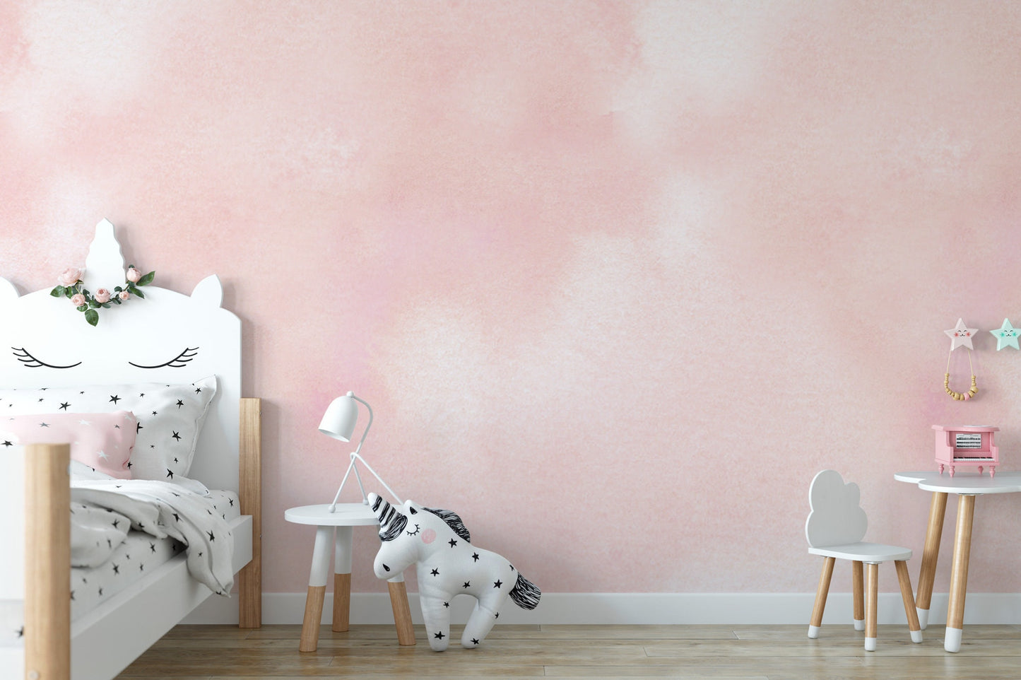 Soft Pink Wallpaper MW1824