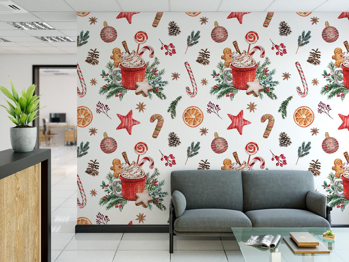 Hot Cocoa Christmas Wallpaper MW1938
