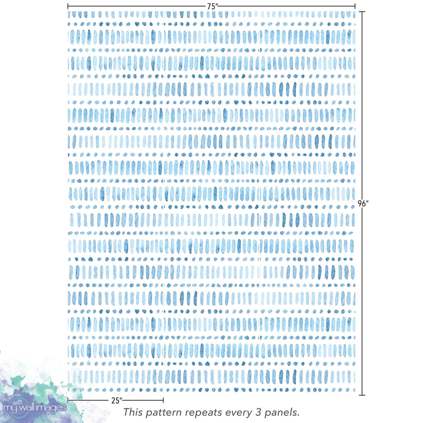 Blue Lines Wallpaper MW1598