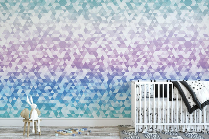 Pastel Triangles Wallpaper MW1314