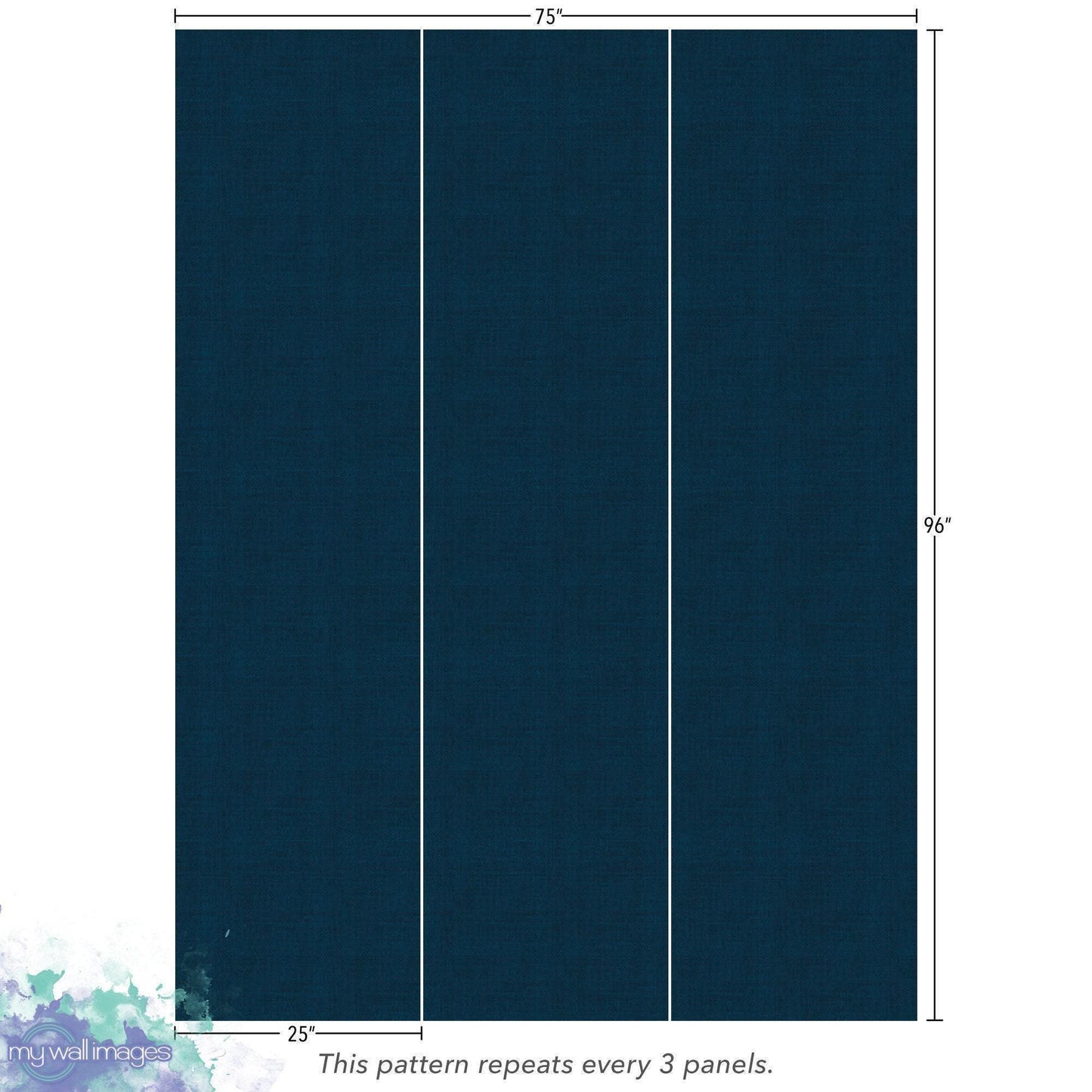 Faux Blue Cloth Wallpaper MW1530