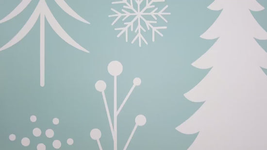 White Christmas Trees Wallpaper MW1204