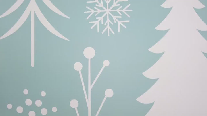 White Christmas Trees Wallpaper MW1204