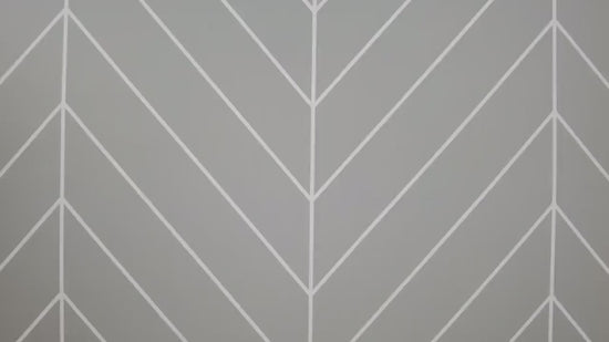 Gray and White Herringbone, Modern Wallpaper MW1208