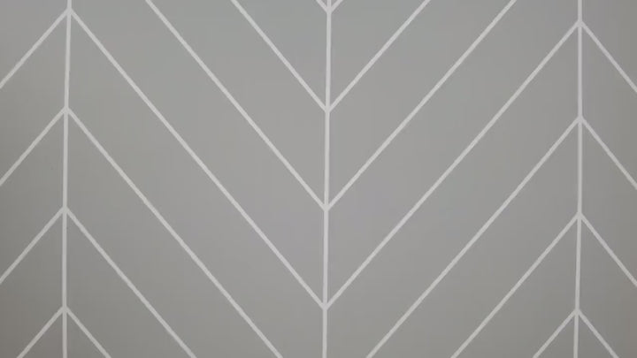 Gray and White Herringbone, Modern Wallpaper MW1208