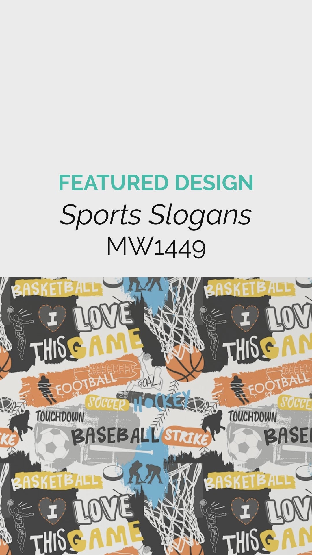 Sports Lover Wallpaper | Green Black Peel and Stick Mural | Modern Game Room Decor (MW2220)